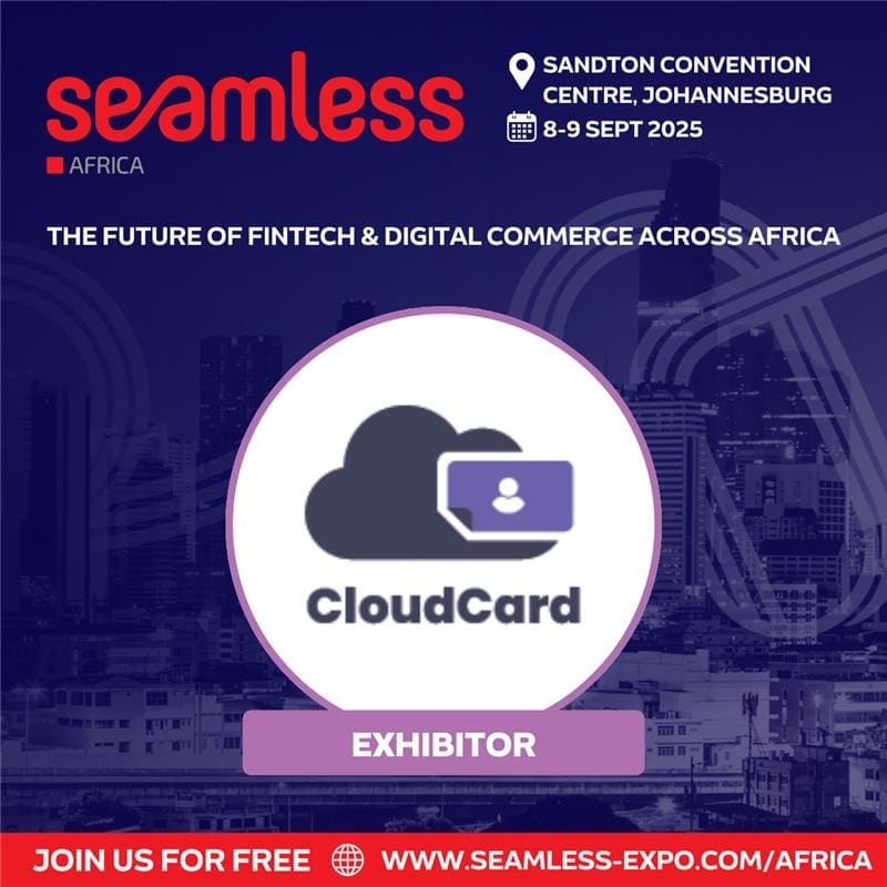 CloudCard is Exhibiting at Seamless Africa 2025 — Come See What’s Next for Team-Scale Networking 2 CloudCard is Exhibiting at Seamless Africa 2025 — Come See What’s Next for Team-Scale Networking